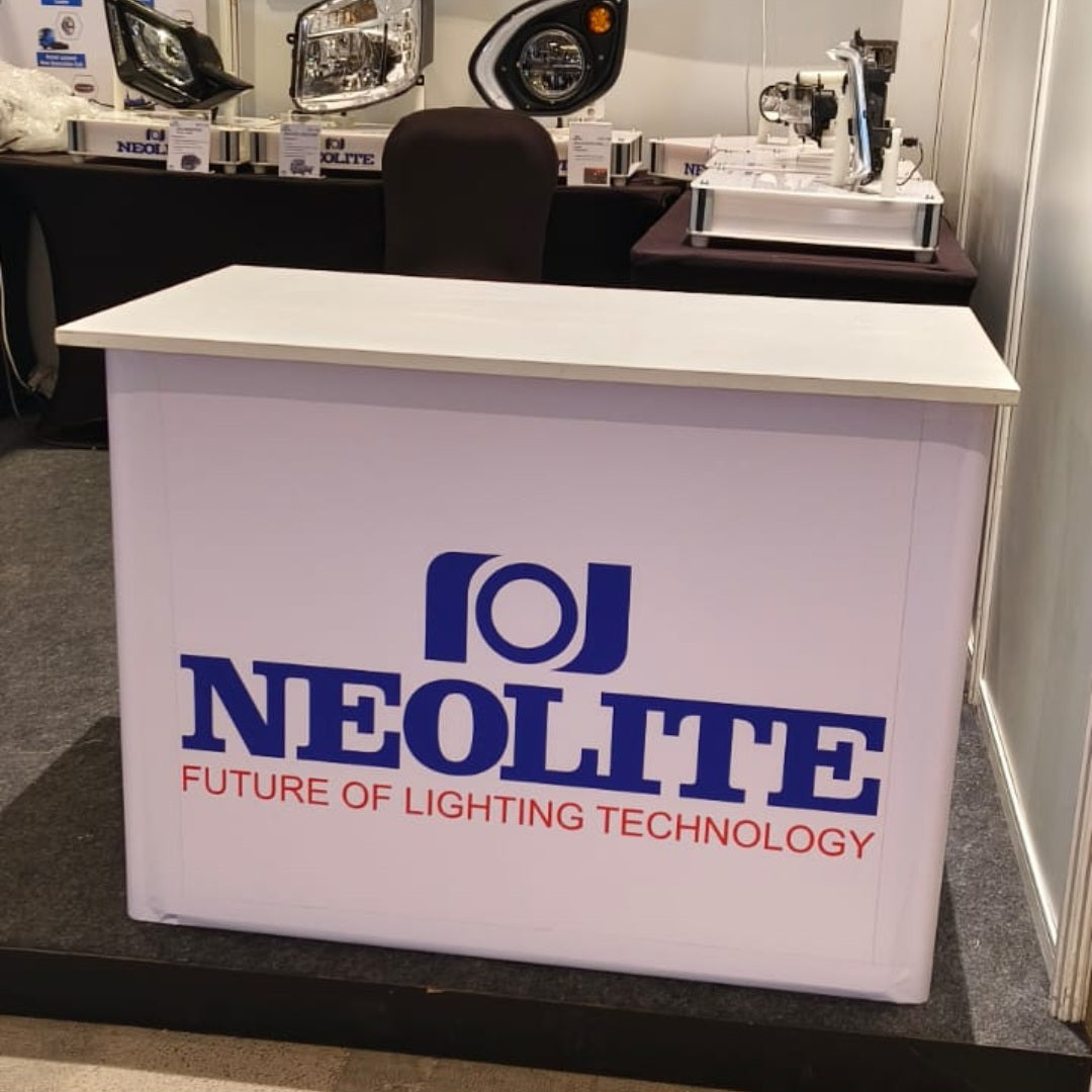 Fabricated Stall with Branding for Exhibition